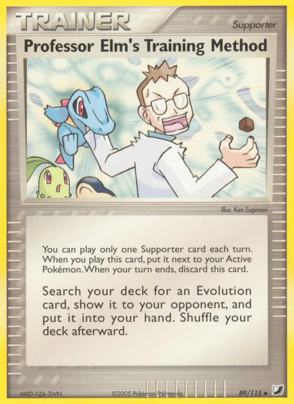 Professor Elm's Training Method 89