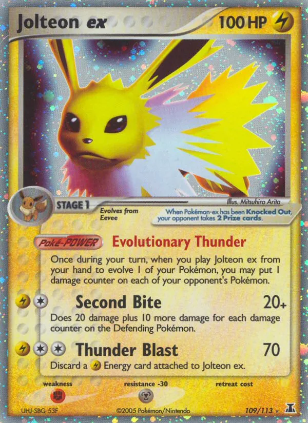 Jolteon ex 109