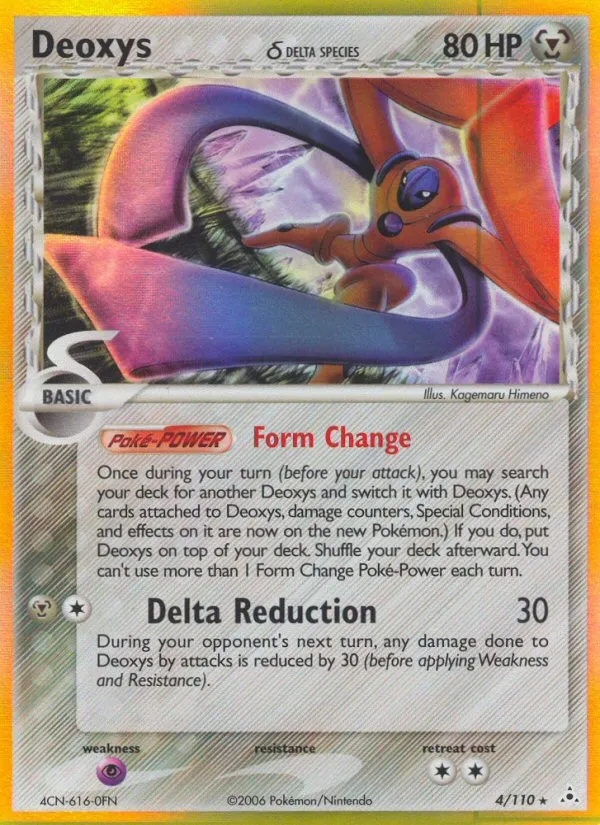 Deoxys δ 4
