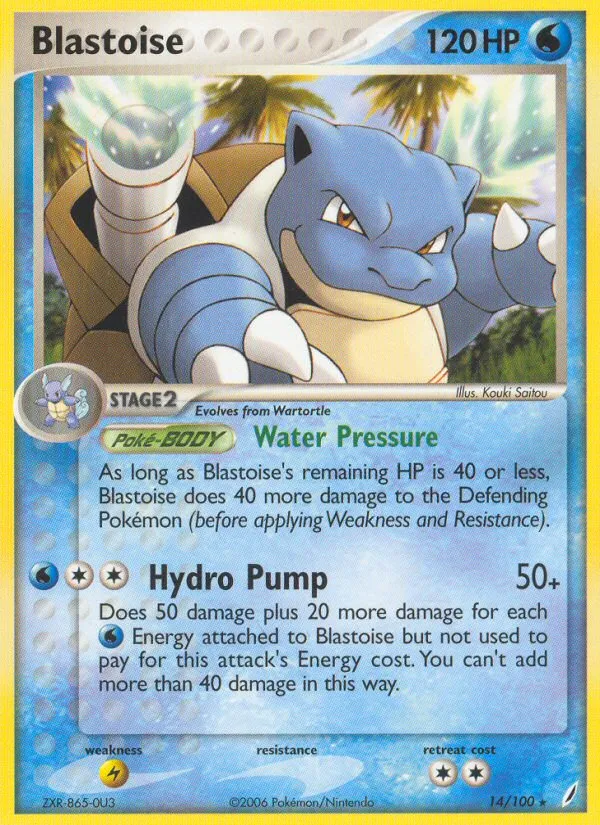 Blastoise 14