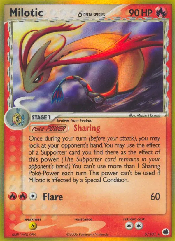 Milotic δ 5