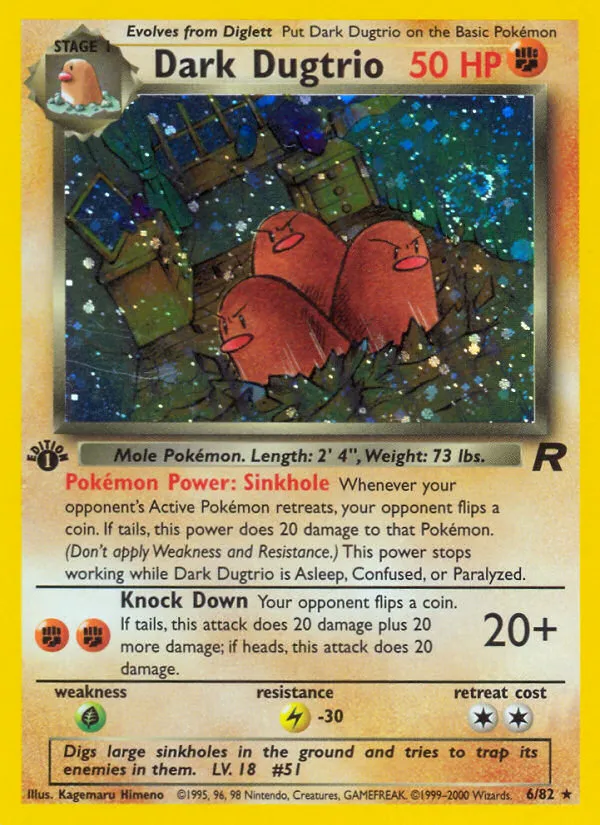 Dark Dugtrio 6