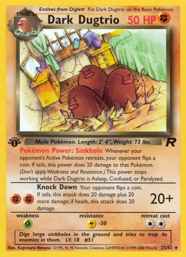 Dark Dugtrio 23