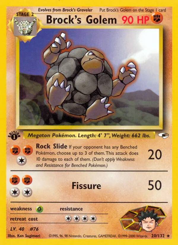 Brock's Golem 20