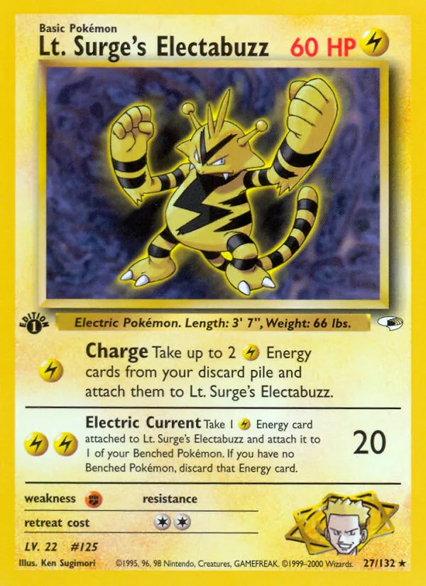 Lt. Surge's Electabuzz 27
