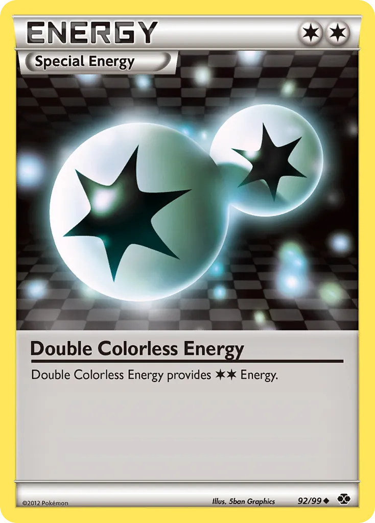 Double Colorless Energy 92