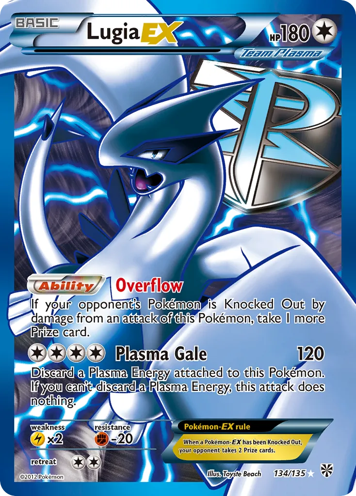 Lugia-EX 134