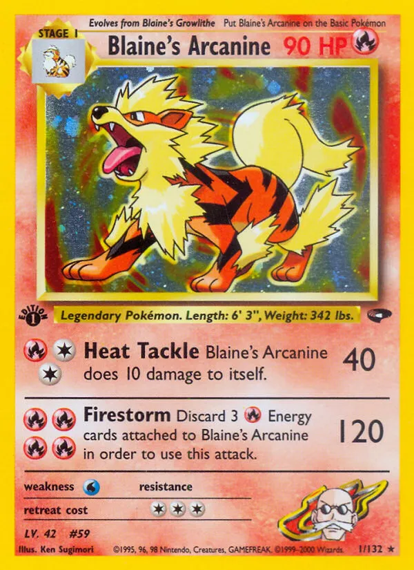 Blaine's Arcanine 1