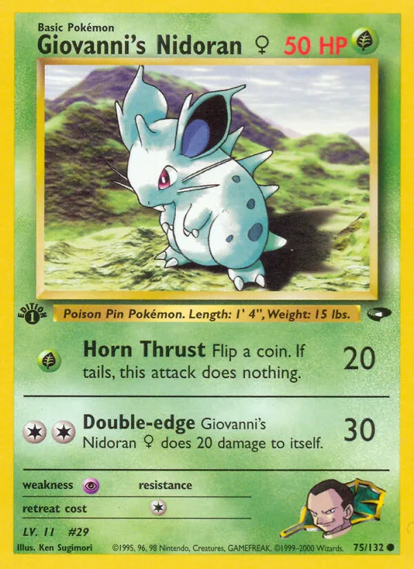 Giovanni's Nidoran ♀ 75