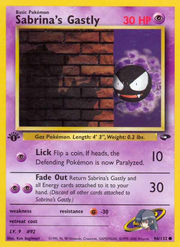 Sabrina's Gastly 96