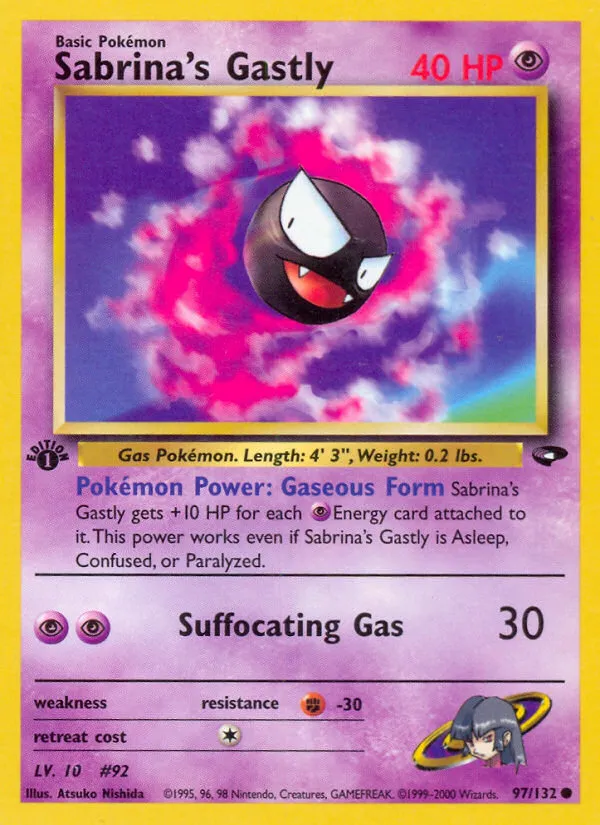 Sabrina's Gastly 97