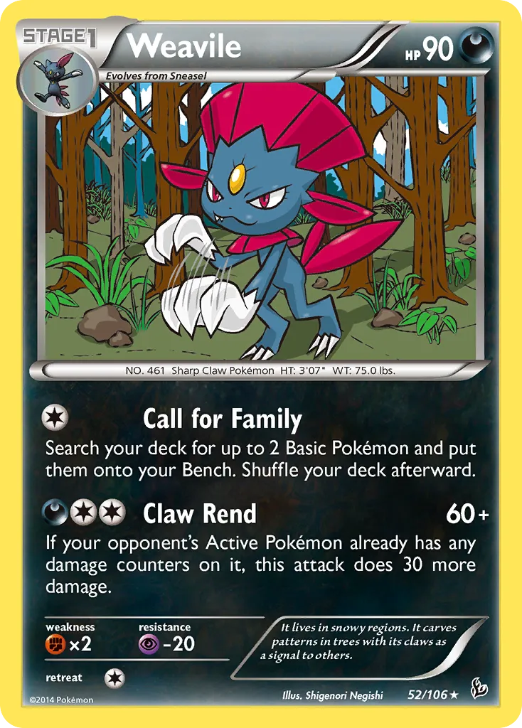 Weavile 52