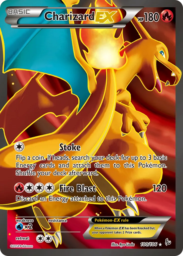 Charizard-EX 100