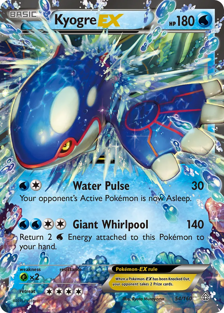 Kyogre-EX 54