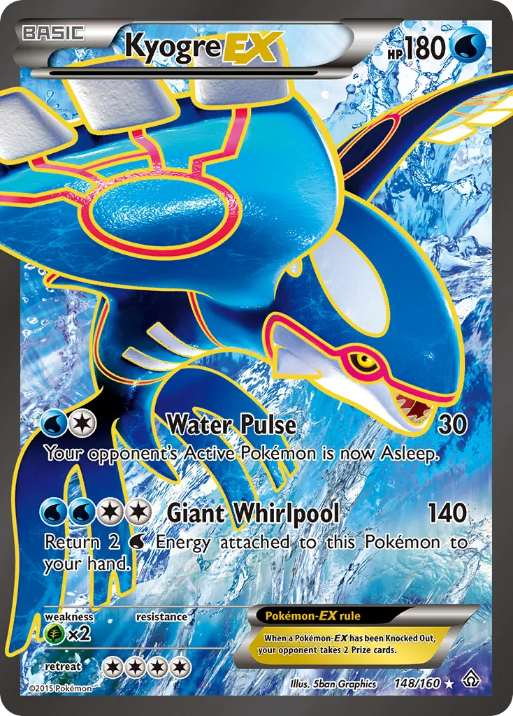Kyogre-EX 148