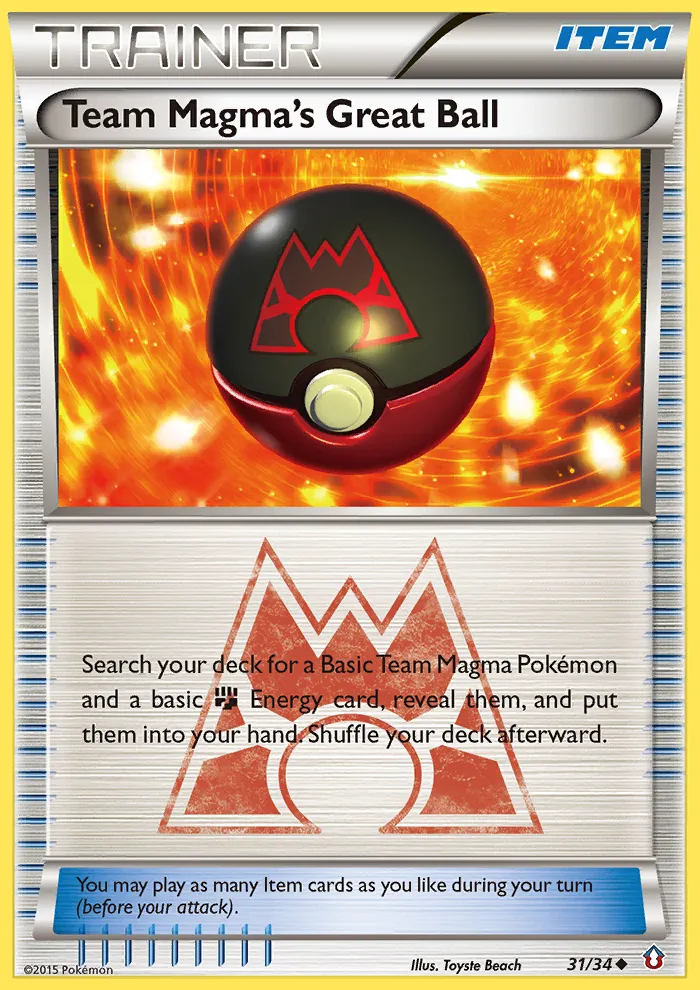 Team Magma's Great Ball 31