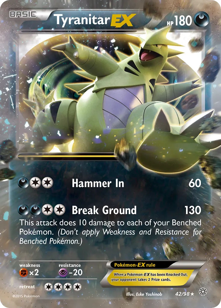 Tyranitar-EX 42