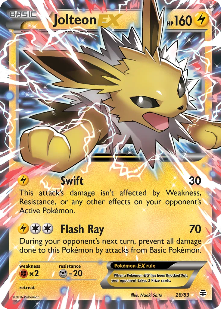 Jolteon-EX 28