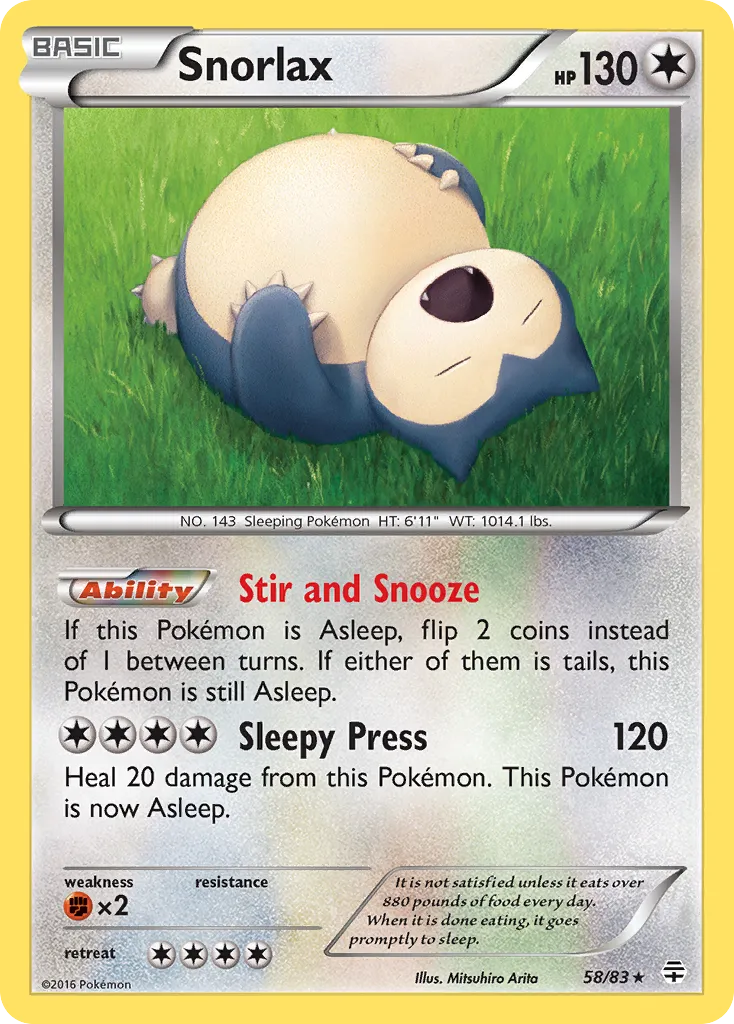 Snorlax 58