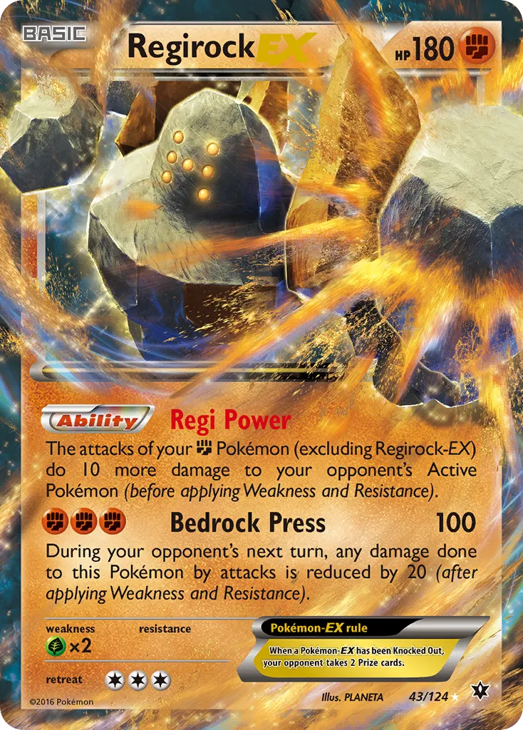 Regirock-EX 43
