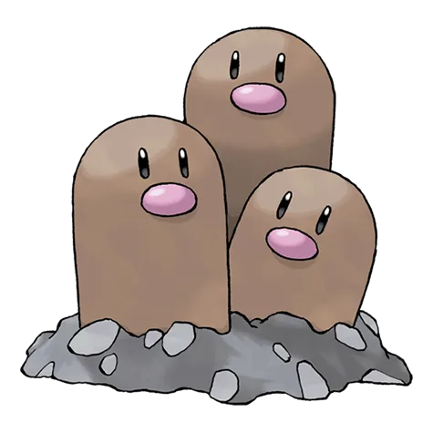 Dugtrio sprite