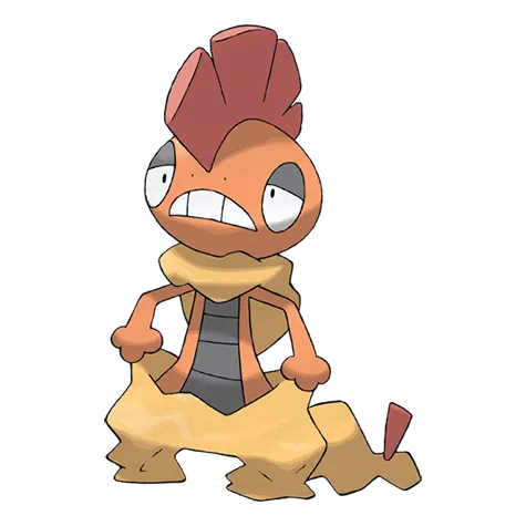 Scrafty sprite