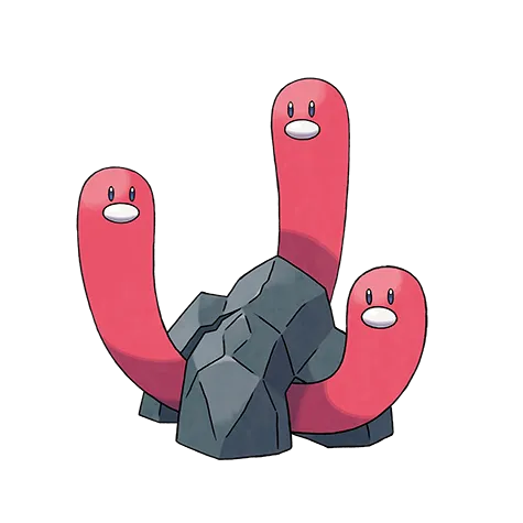 Wugtrio sprite